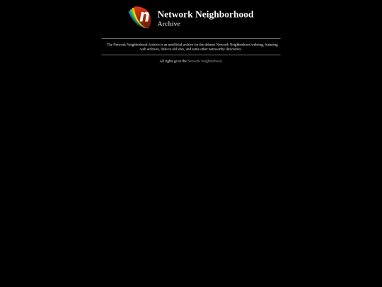 junk/networkneighborhoodarchive/about screenshot