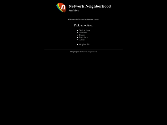 junk/networkneighborhoodarchive/home screenshot