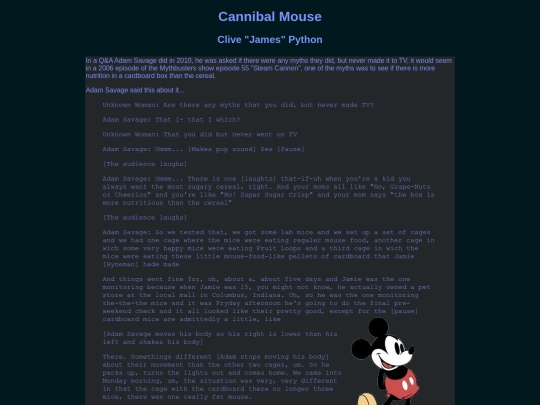 library/cannibalmouse screenshot