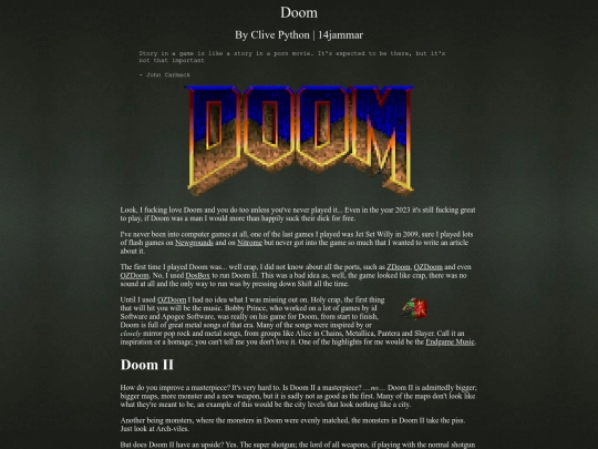 library/doom screenshot
