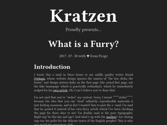 library/furry screenshot