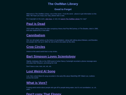 library screenshot