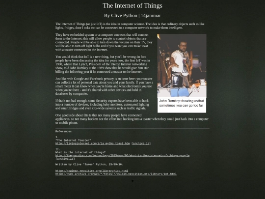 library/iot screenshot