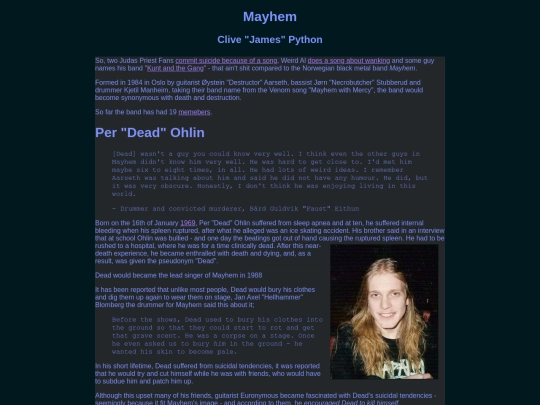 library/mayhem screenshot