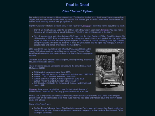 library/paulisdead screenshot