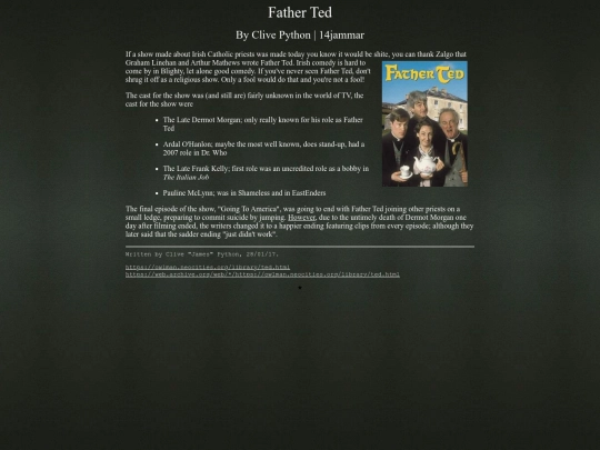 library/ted screenshot