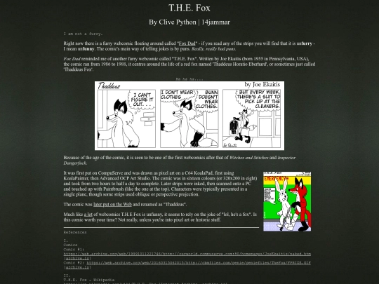 library/thefox screenshot