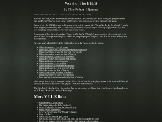 library/worstofthebeeb screenshot