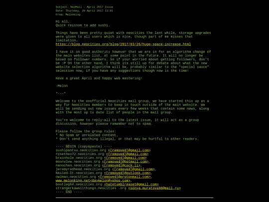 neomail/neomail_april_2017_issue screenshot