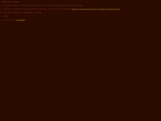odds/cat/clue screenshot
