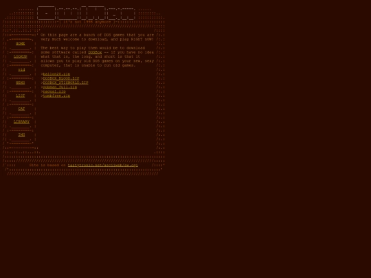 odds/dos screenshot