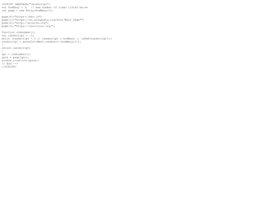 odds/random_site screenshot