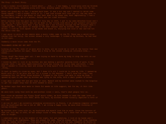 odds/the_frog screenshot