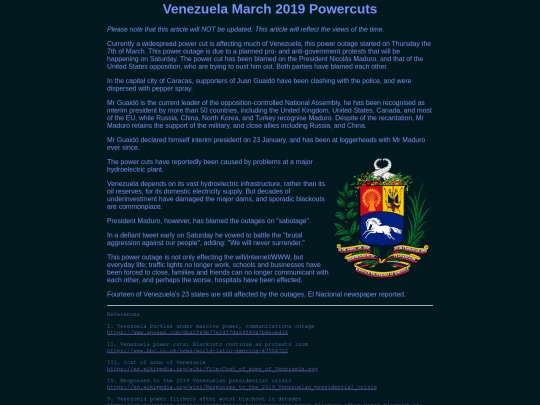 odds/venezuela_march_2019_Powercuts screenshot