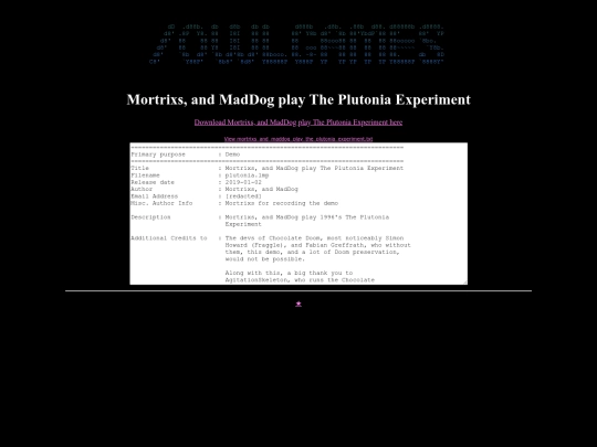 owlgames/demos/mortrixs_and_maddog_play_the_plutonia_experiment screenshot