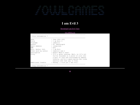 owlgames/iamevil/iamevil3 screenshot