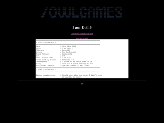 owlgames/iamevil/iamevil5 screenshot