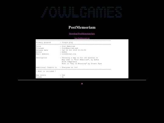 owlgames/levels/100minvr/postmemoriam screenshot