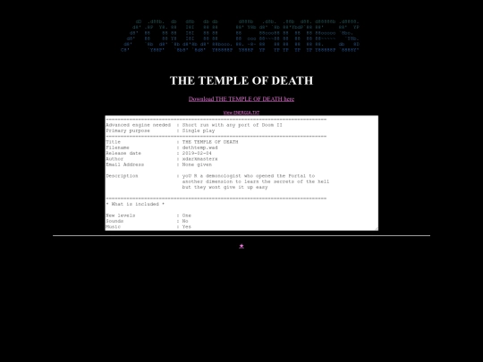 owlgames/levels/doom2/dethtemp screenshot