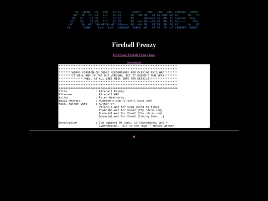 owlgames/levels/doom2/fireball screenshot