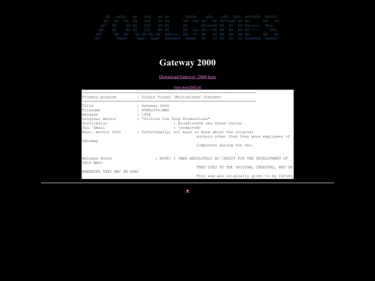 owlgames/levels/doom2/gtwy2000 screenshot