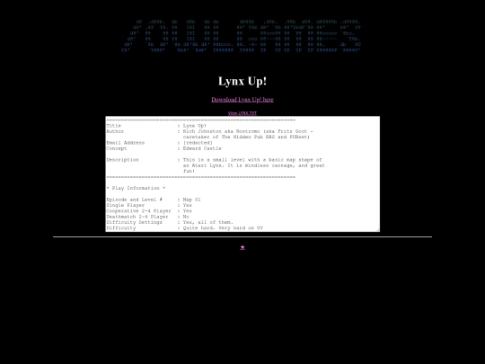owlgames/levels/doom2/lynx screenshot