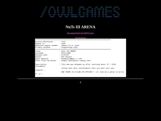 owlgames/levels/doom2/nutsarna screenshot
