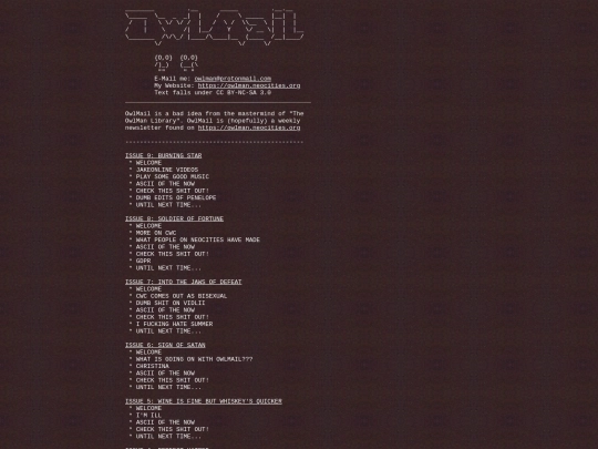 owlmail screenshot