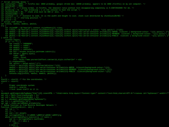 photographworlds/Script screenshot