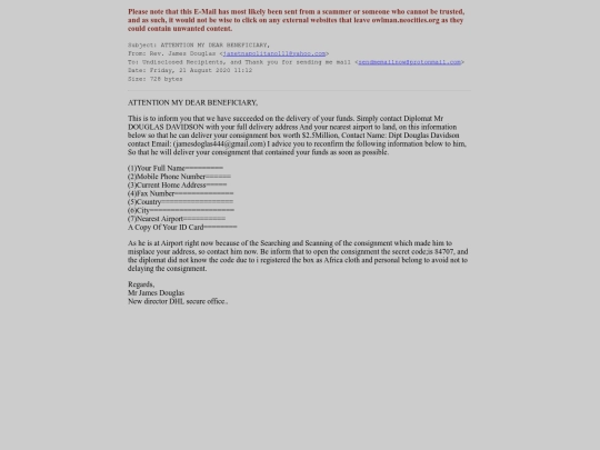 spam/ATTENTION_MY_DEAR_BENEFICIARY_ screenshot