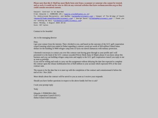 spam/Contract_to_be_Awarded screenshot