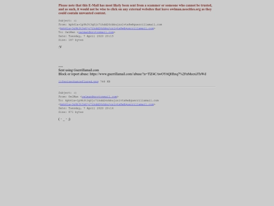 spam/_) screenshot