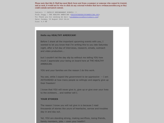 spam/___PATRIOT_EMPOWERMENT_EVENTS____ screenshot