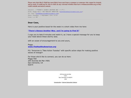 spam/___THERE_S_ALWAYS_ANOTHER_WAY_--_____ screenshot