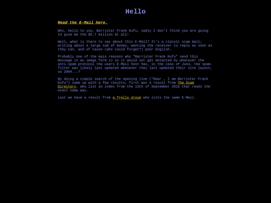 spam/darkside/hello screenshot