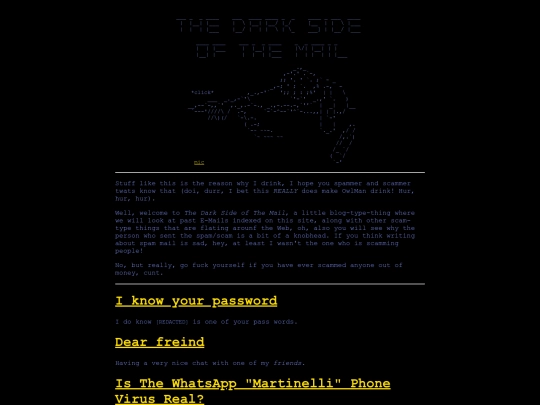 spam/darkside screenshot