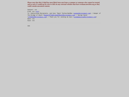 spam/example screenshot