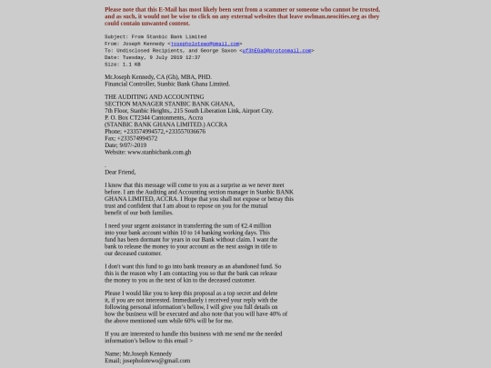 spam/from_stanbic_bank_limited screenshot