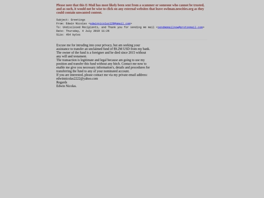 spam/greetings_5 screenshot