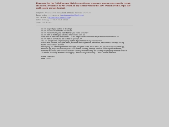 spam/guaranteed_certified_ethical_hacking_service screenshot