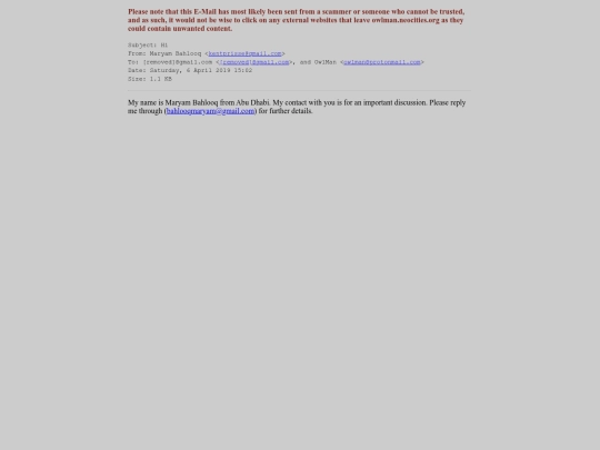 spam/hi screenshot