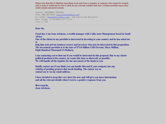 spam/investment_proposal screenshot