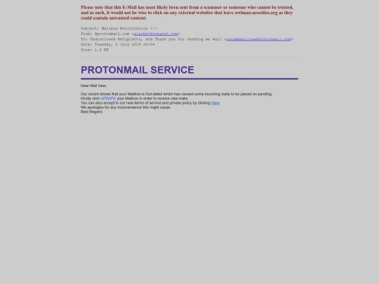 spam/mailbox_notification screenshot