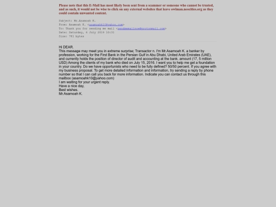 spam/mr_asamoah_k screenshot