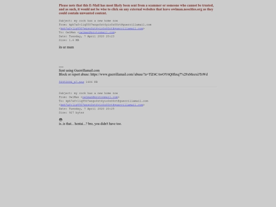 spam/my_cock_has_a_new_home_now screenshot
