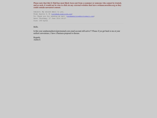 spam/my_second_email_to_you screenshot