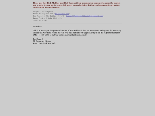 spam/no_subject_6 screenshot
