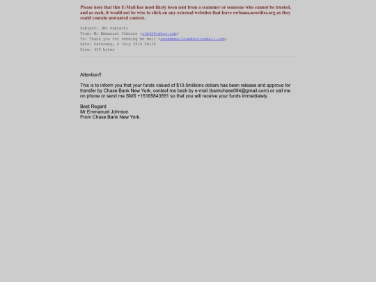 spam/no_subject_7 screenshot