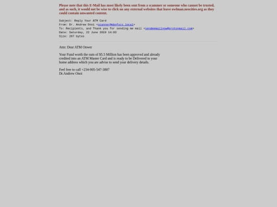spam/reply_your_atm_card screenshot