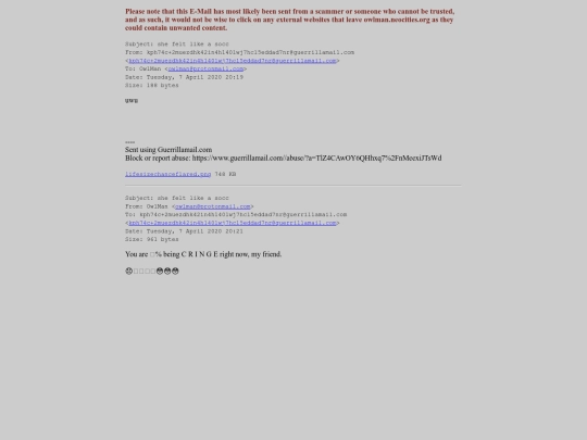 spam/she_felt_like_a_socc screenshot
